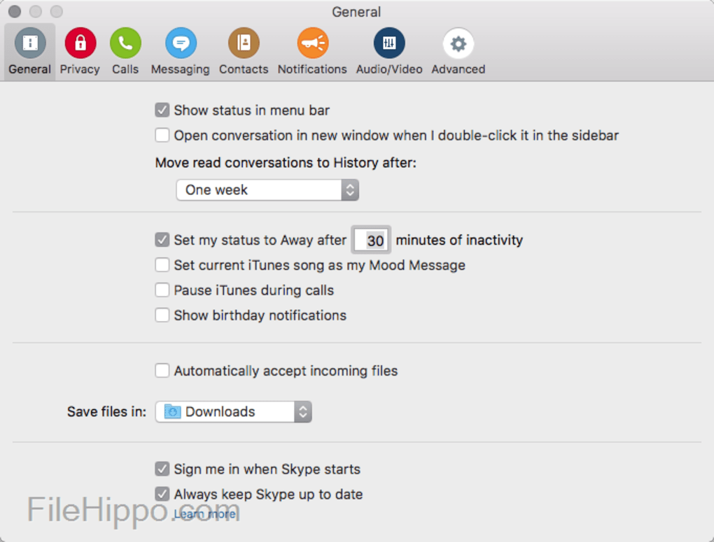 Skype for mac 2.0 download